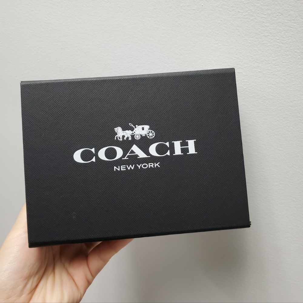 3 boxes: Coach Empty Black Box with Logo